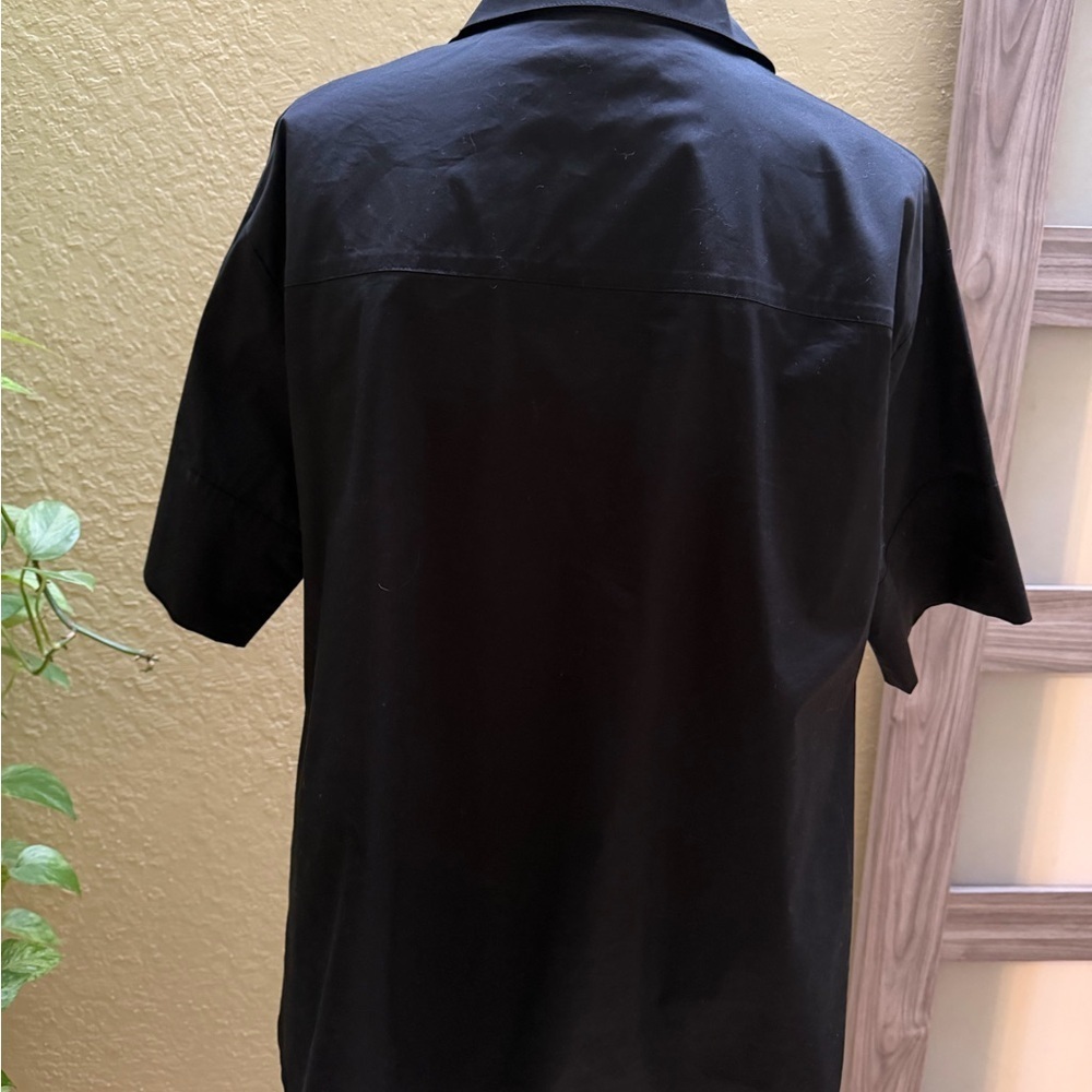 Stella Carakasi Black Button Down Shirt EUC 🖤 - Picture 4 of 7